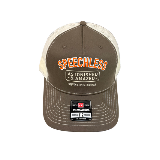 Speechless Olive Trucker Hat